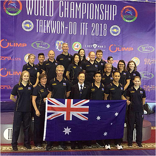 Australian Taekwondo Team 2018
